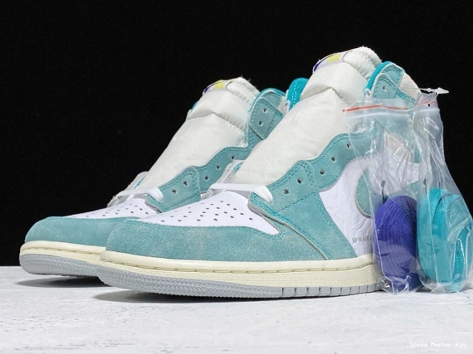 555088-311 1 OG Air Green High Retro Turbo Jordan 0707